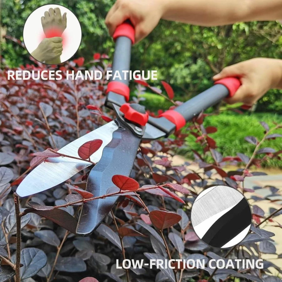 YRTSH 3-Piece Heavy Duty Gardening Tool Set: Professional Hedge Shears, Loppers, and Pruners for Tree, Shrub, and Branch Trimming – Indoor & Outdoor Yard, Lawn, and Garden Care