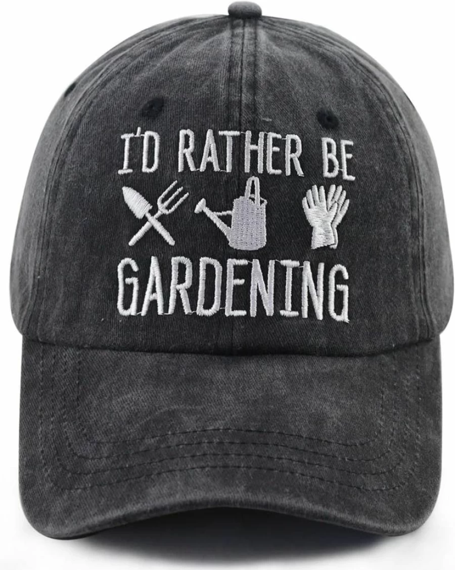 MANMESH HATT Funny Gardening Baseball Cap - Adjustable Cotton Embroidered Hat for Women & Men, Ideal Gift for Garden Lovers