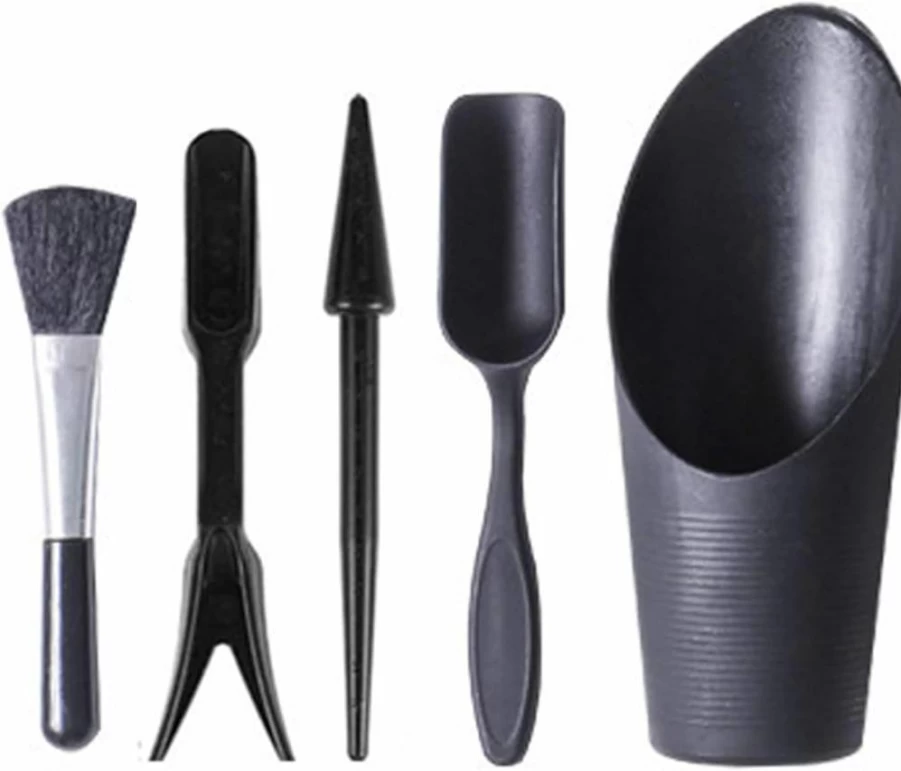 Peosaard 5Pcs Gardening Tool Set - Stainless Steel Hand Tools for Digging, Planting, Weeding, Loosening Soil & Watering - Complete Garden Kit for Transplanting & Outdoor Gardening
