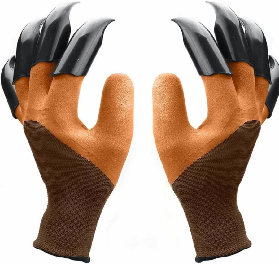 Famoy Gardening Gloves with Claws for Women - Durable Planting Gloves for Digging, Weeding, and Outdoor Garden Work