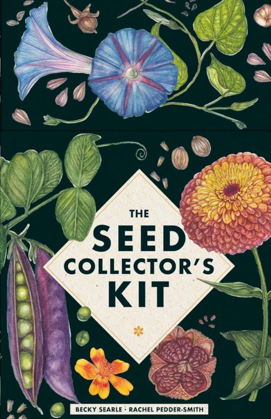 The Seed Collector's Kit: 50 Plant Cards, 5 Envelopes & Gardening Guide for Home Gardeners