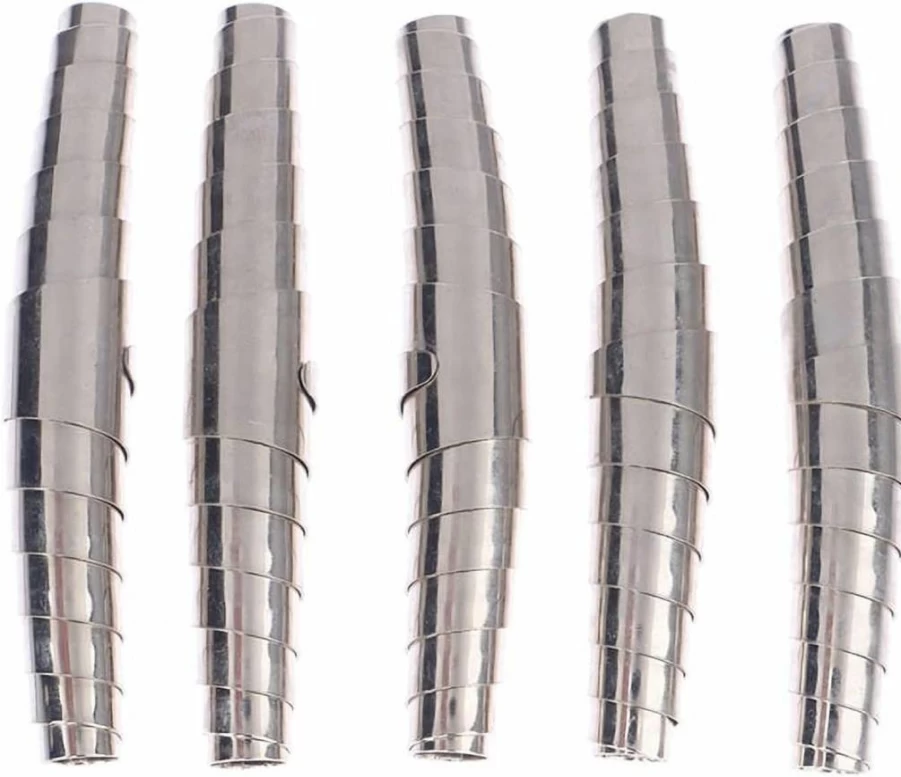 Calsgkspray 5-Pack Stainless Steel Pruner Replacement Springs for Gardening Shears – Durable Spare Shear Springs Kit for Hand Pruners, Scissors & Garden Tools Accessories
