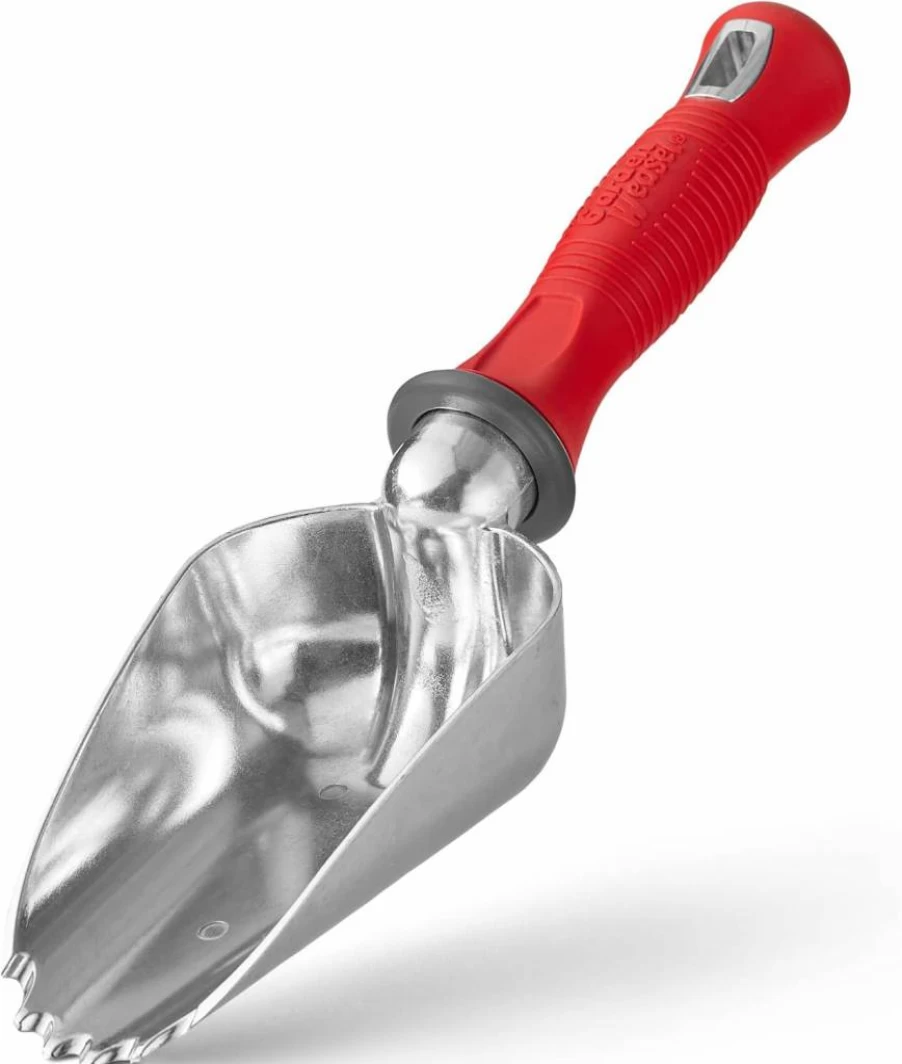 GARDEN WEASEL Heavy Duty Potting Scoop - Oversized Soil Digger & Transporter, Durable Mini Gardening Shovel for Planting, Digging Tools - Model 91362