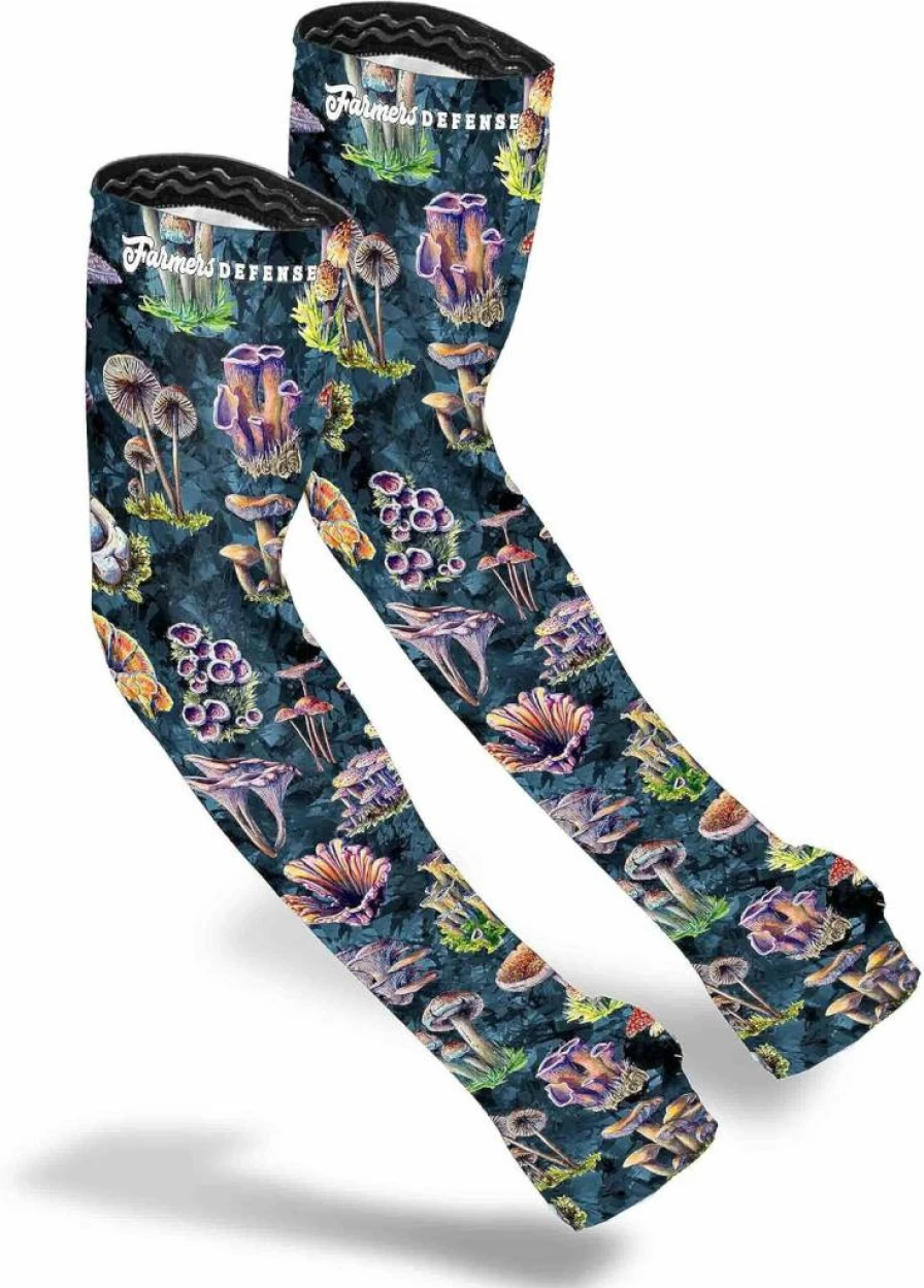 FARMER'S DEFENSE UV Protection Arm Sleeves - Cooling Sun Sleeves for Gardening, Harvesting & Outdoor Activities | Anti-Scratch & Breathable