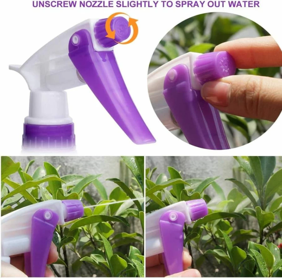 LEKEONE 5-Piece Floral Print Garden Tools Set with Ergonomic Handle - Trowel, Rake, Weeder, Pruner, Shears, Sprayer & Carrying Case - Ideal Gardening Gifts for Women