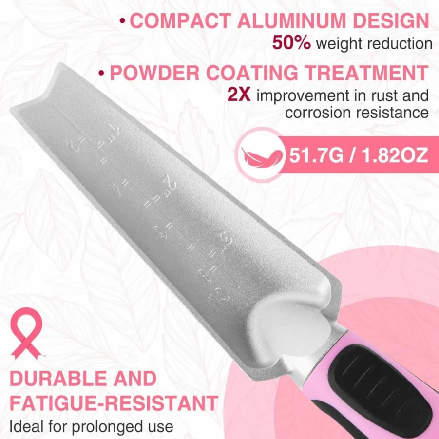 WORKPRO 5-Piece Pink Aluminum Gardening Tool Set with Repotting Mat - Compact, Durable, Ideal Outdoor Garden Gift