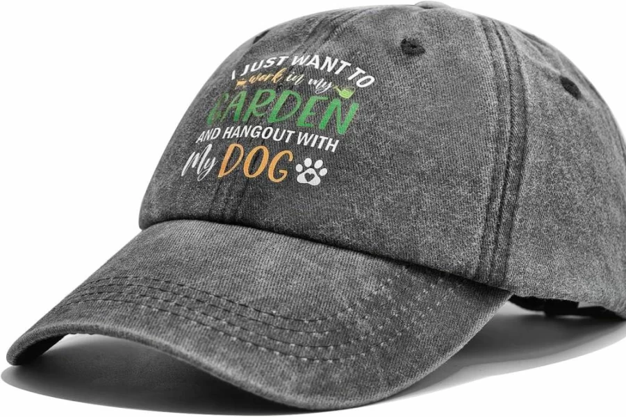 Acotxber Funny Gardening Hat for Dog Lovers - Gift for Women & Men, Plant Lovers Baseball Cap