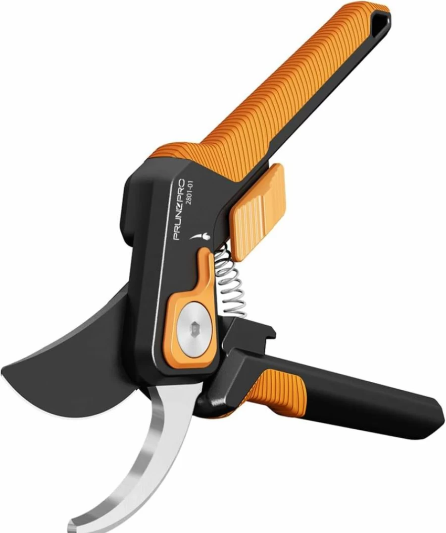 PrunePro Professional Bypass Pruning Shears - 1 Inch Cut Capacity, Sharp Stainless Steel Blades, Ergonomic Garden Clippers for Plants, Flowers, and Gardening - 1 Pack