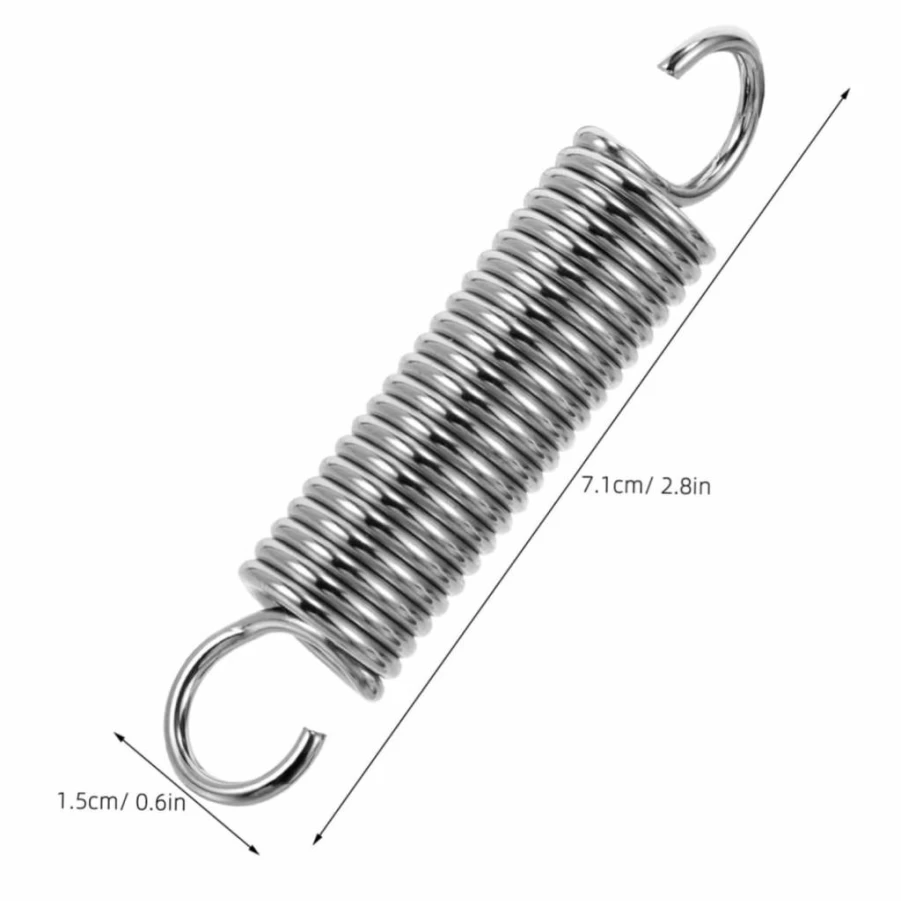 ROMISBABA 5Pcs Heavy Duty Pruner Springs Replacement Kit - Compatible with Trimming Scissors, Ergonomic Design Reduces Hand Strain, Fits Various Gardening Tools