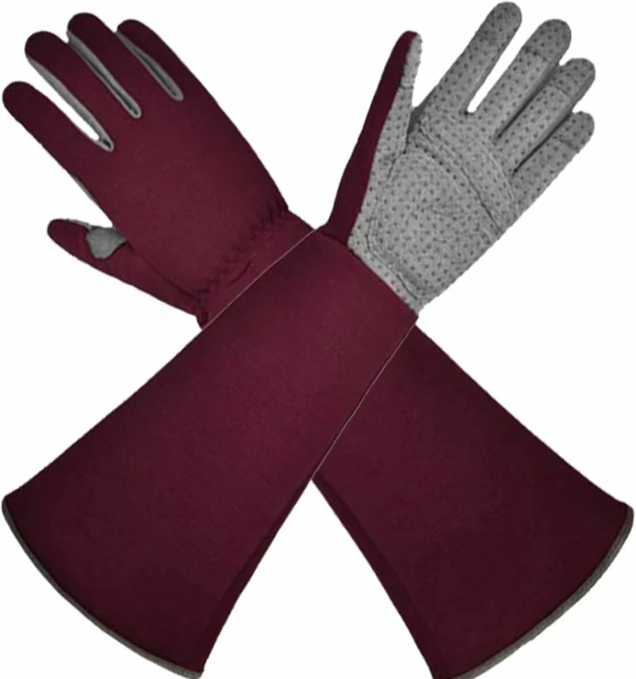 MEPEREZ 3-In-1 Multi-Purpose Gloves for Gardening, Farming, Cleaning - Anti-Slip, Durable, Breathable & Comfortable Work Gloves