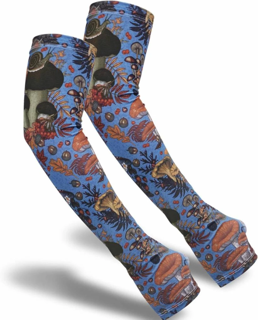 FISHEAL UPF 50+ Sun Protection Arm Sleeves for Women & Men - Cooling UV Gardening Fishing Sleeves with Thumb Holes for Outdoor Activities