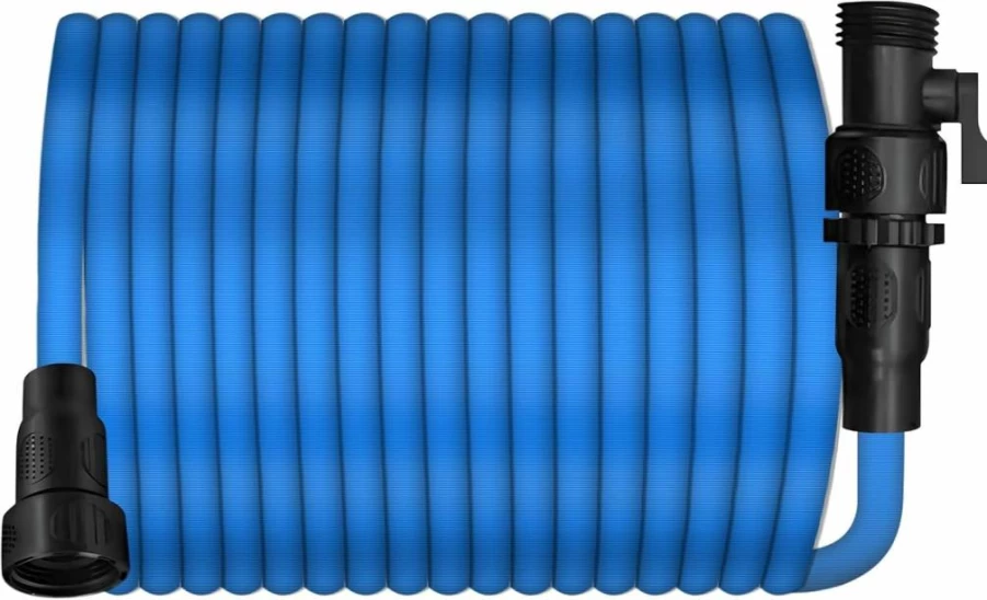 Lasama 75Ft Expandable Garden Hose with 3/4" Solid Brass Fittings, Heavy-Duty Triple-Layer Latex Core, Leak-Proof Flexible Water Hose for Lawn, Car Washing & Outdoor Plant Watering