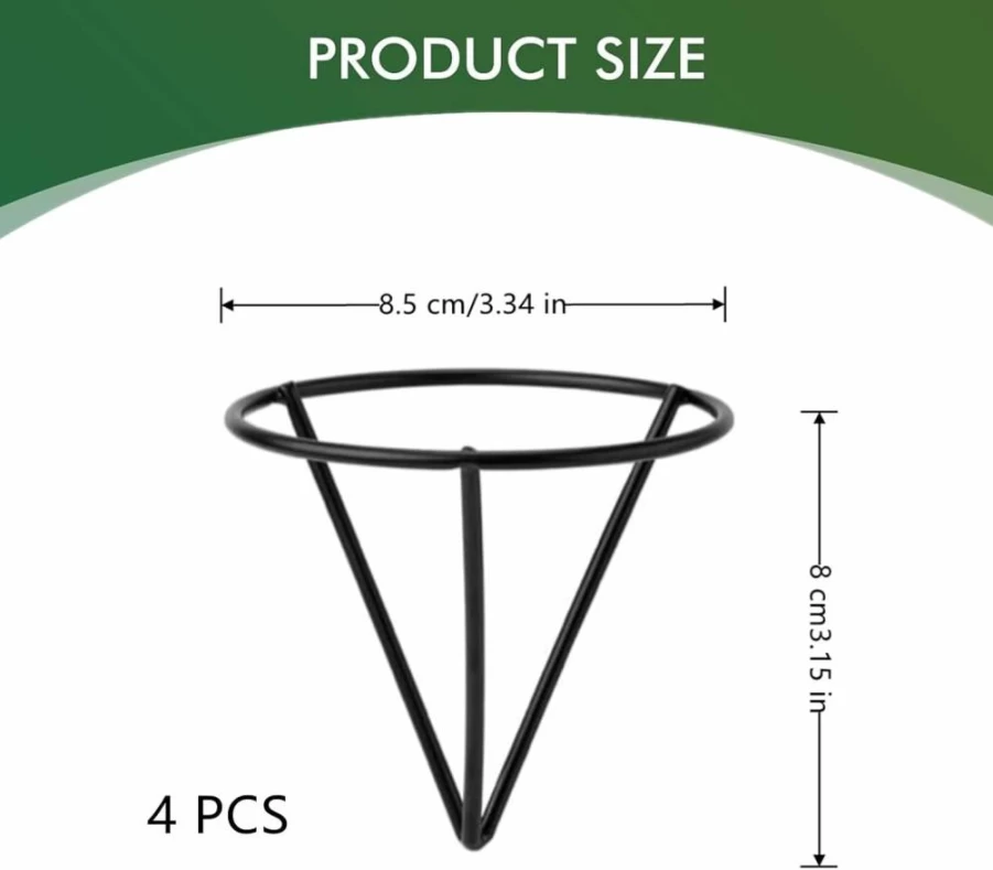 Yimluofa 4-Piece Avocado Seed Starter Kit with Metal Stands – Home Gardening Gifts for Men & Women, Indoor Plant Grower Set for Office Desk Decor