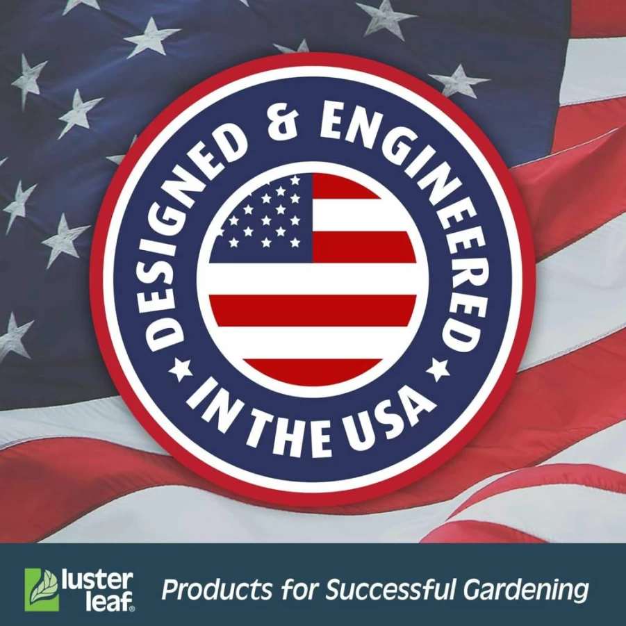 Luster Leaf Rapitest Soil Test Kit - Fast & Accurate pH, Nutrient Analyzer for Garden, Lawn, Flowers, Vegetables | USA-Designed Soil Tester